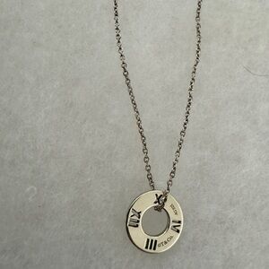 Tiffany & Co. Silver Atlas 925 Silver 16 inch Necklace